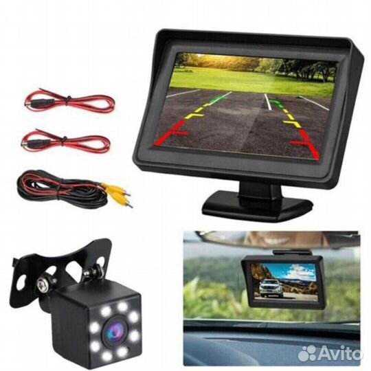 Камера заднего вида + монитор