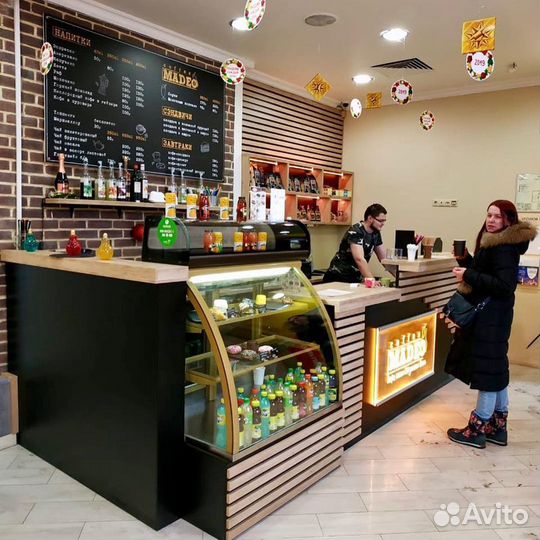 Барные стойки Кофе, торговый остров Кофе с собой