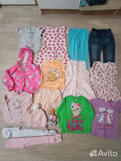 Одежда для девочки 3-4 года