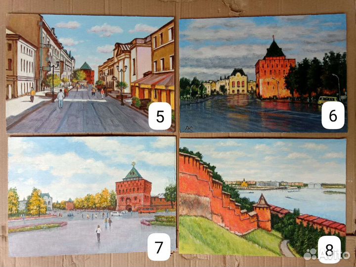 Картины по номерам Масло Холст на двп