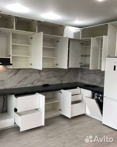 Угловая кухня 6.6м на заказ от фабрики в Казани объявление продам