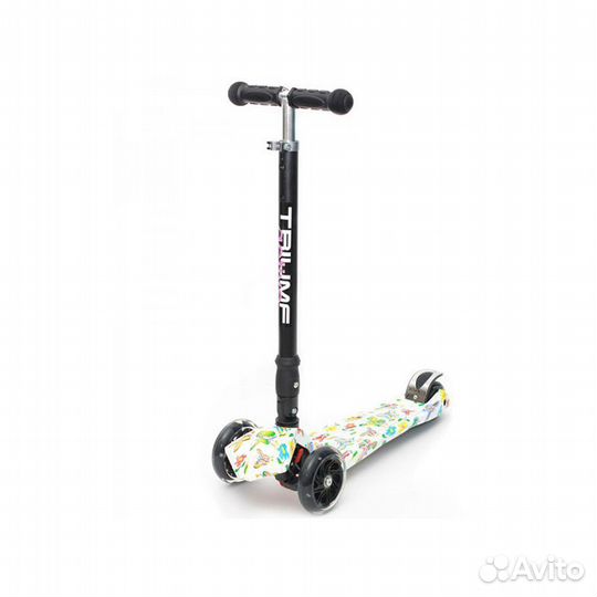 Самокат детский трехколесный Triumf butterfly