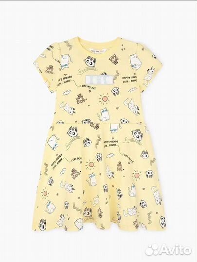 Платье для девочки 92