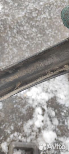 Накладка петли багажника W210