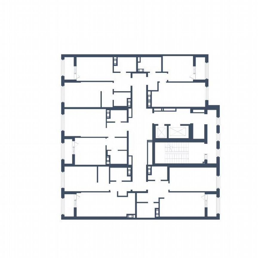 1-к. квартира, 55,9 м², 10/11 эт.