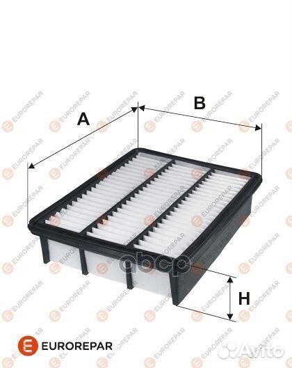 Фильтр воздушный toyota land cruiser 120 3.0D