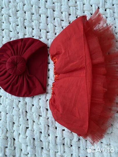 Чалма с юбкой для малышк