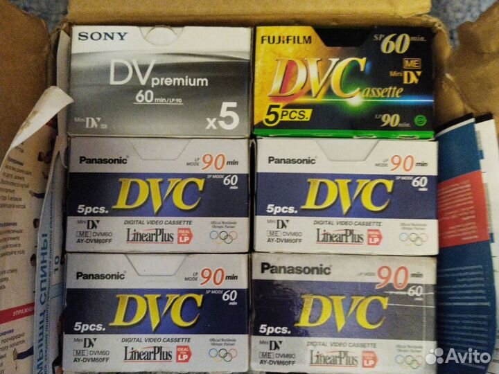 Кассеты для видеокамеры mini DV