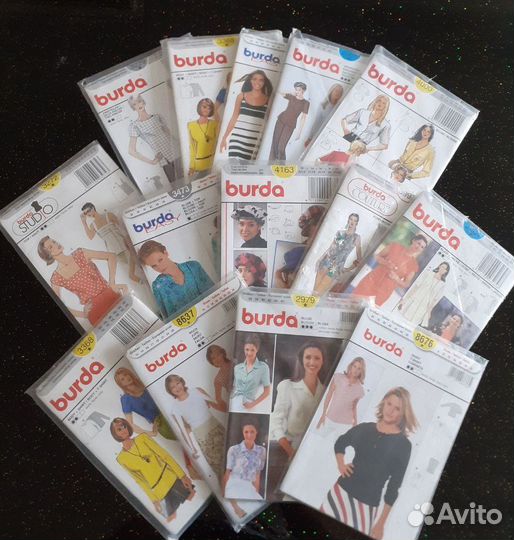 Выкройки Burda полноразмерные