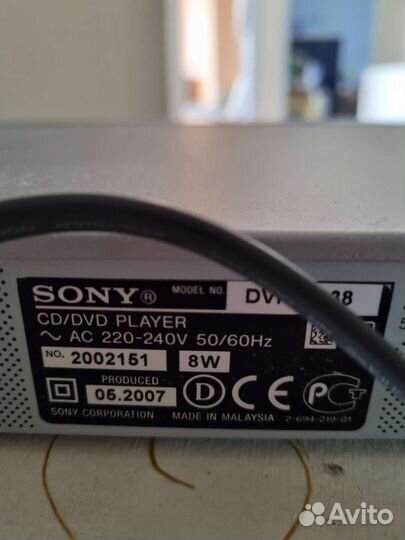 CD/DVD плеер Sony