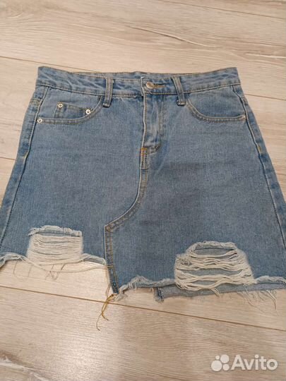 Джинсовая юбка