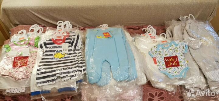 Детская одежда baby club для детей до года, новая