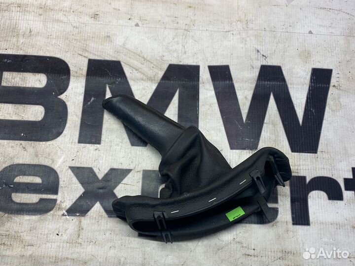 Кожух ручника кожа bmw e60 e61