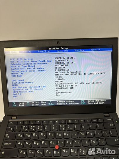 Lenovo thinkpad a275