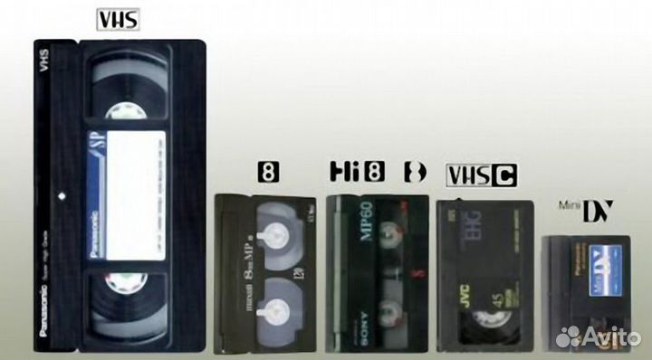 Перевод видео VHS и mini dv в цифру DVD и другие п
