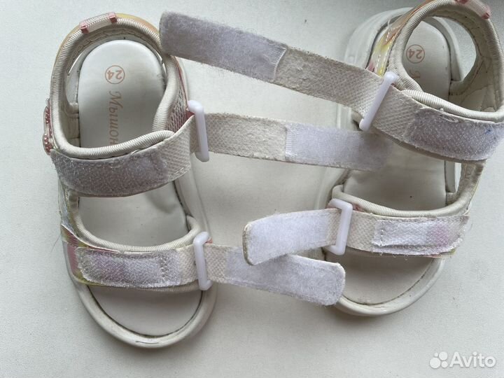 Сандалии для девочки 24 размер