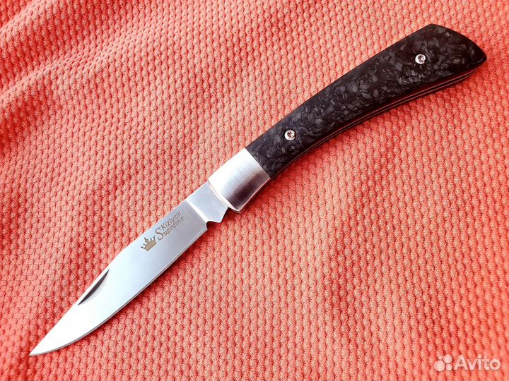 Нож Kizlyar Supreme Gent CPM S35VN Carbon Новый
