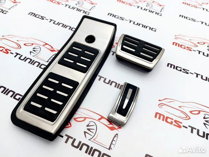 Накладки на педали Audi A4 B9 под оригинал S-line