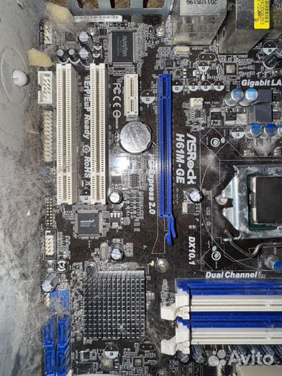 Материнская плата ASRock H61M-GE 1155