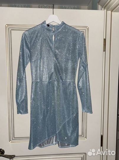 Вечернее платье на выпускной хамелеон блестящее