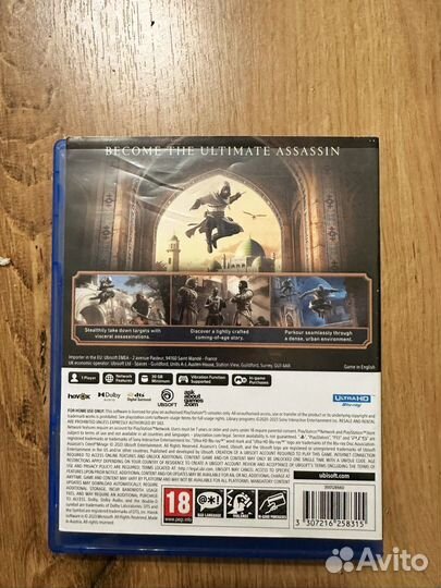 Assassins creed mirage ps5 диск