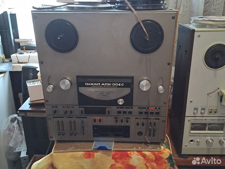 Катушечный магнитофон олимп 004с
