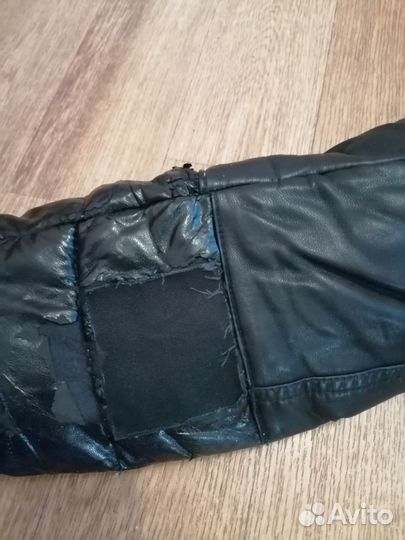 Пуховик зимний с чернобуркой