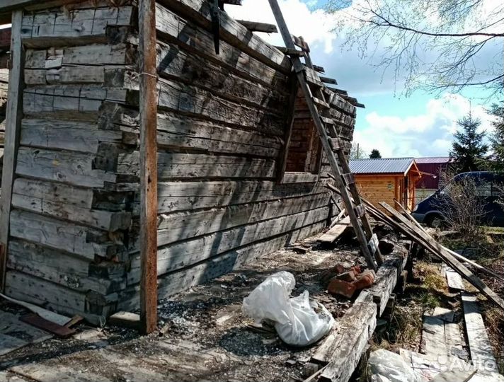 Демонтажные работы. Снос домов с вывозом мусора