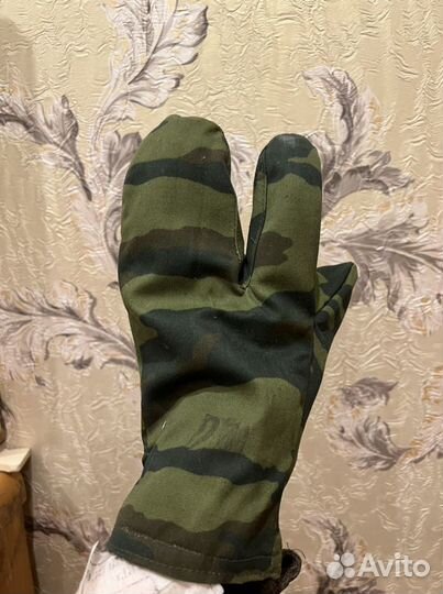 Армейские Камуфлированные утепленные рукавицы