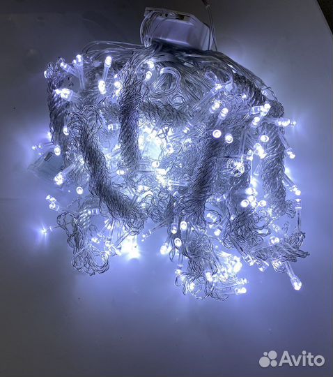 Новая Гирлянда занавес 3х3 / Штора. Разные