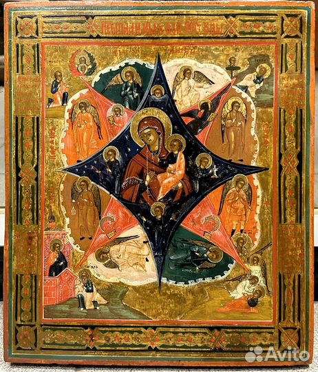 Икона Богородицы Неопалимая Купина