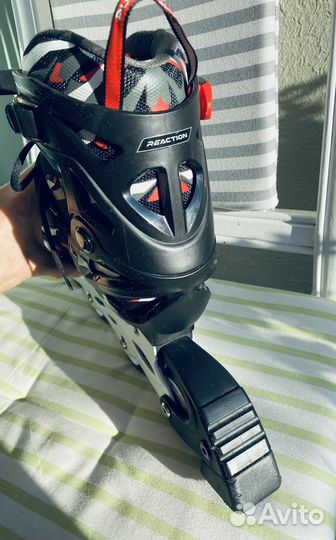 Роликовые коньки раздвижные Reaction, 38-41