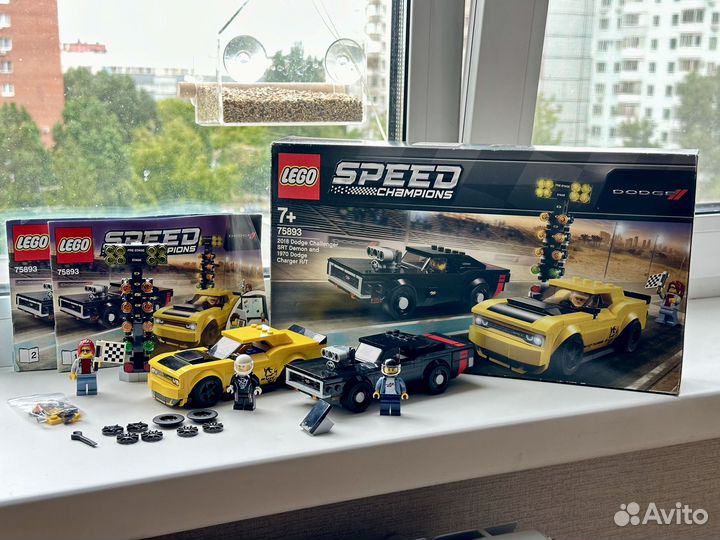 Lego серии Speed Champions от