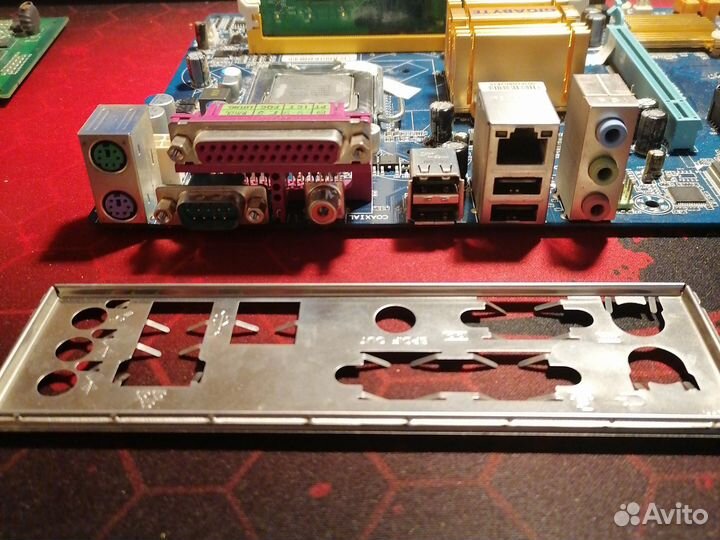 Материнская плата 775 ddr2