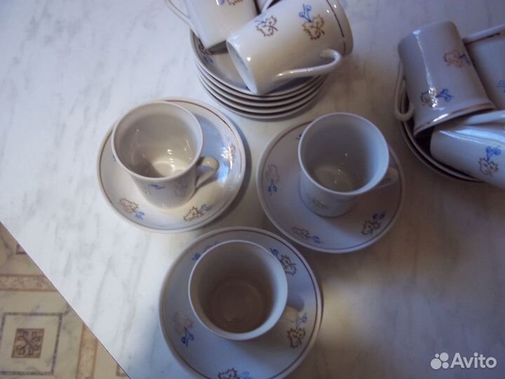 Городницкий фарфоровый завод Кофейные пары