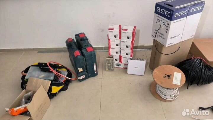 Монтаж систем видеонаблюдения