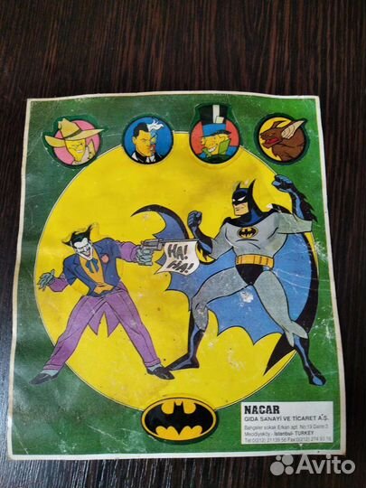 Альбом наклеек sticker album rockman batman