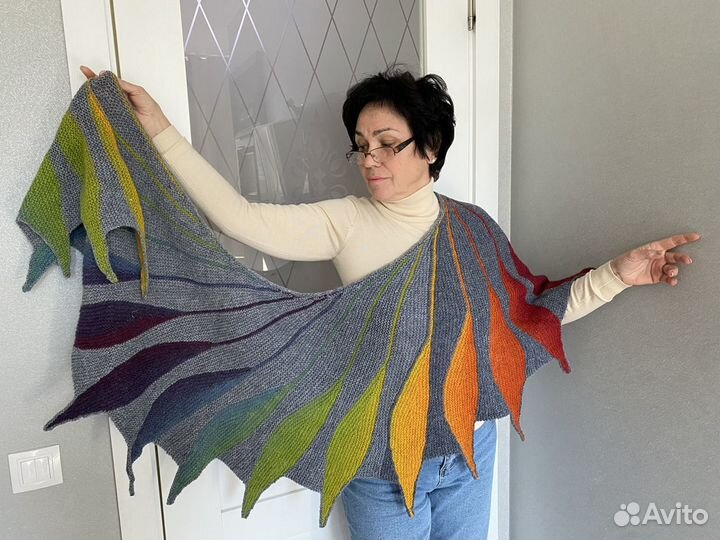 Шаль «Птица дивная»