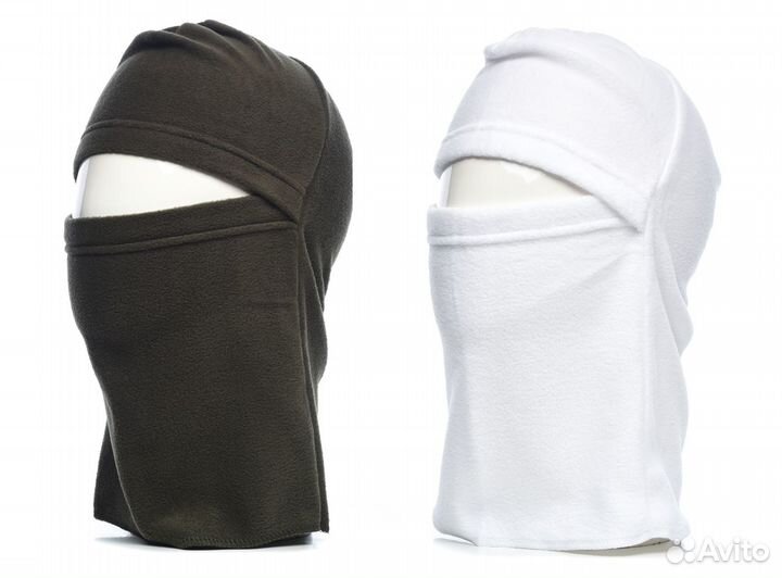 Балаклава зимняя подшлемник флисовый