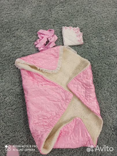 Конверт одеяло на выписку