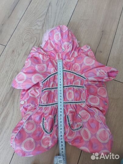 Зимний комбинезон для маленькой собаки