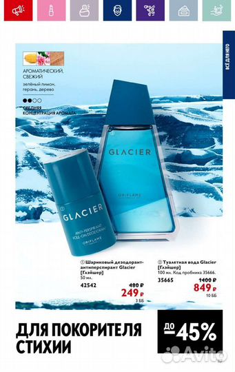 Парфюмерия oriflame