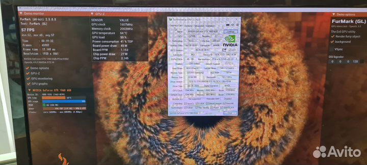 Видеокарта gtx 1060 6gb msi