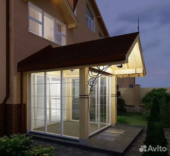 Остекление веранды / тамбура / террасы / дома