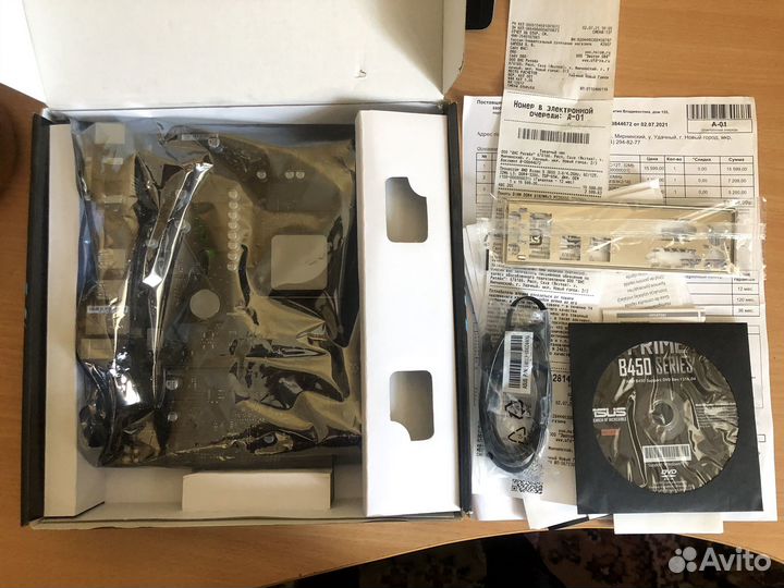 Материнская плата AM4, Ryzen 5 3600, кулер