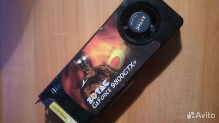 Видеокарта zotac 9800GTX+