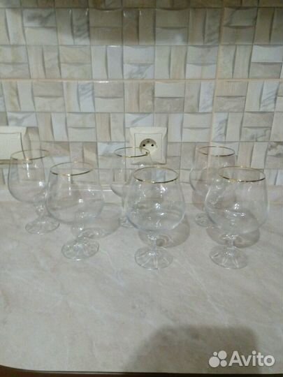 Наборы фужеров, стаканы