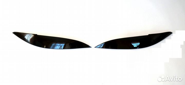 Реснички на фары для Toyota Allex Runx 2004-2006