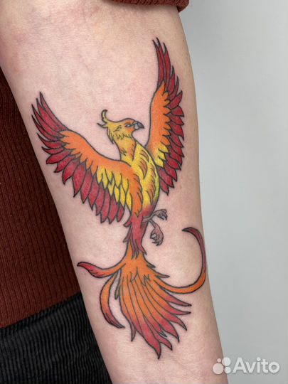 Тату мастер, татуировка