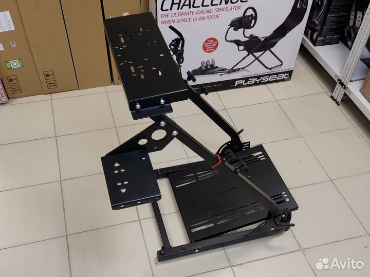 Стойка для игрового руля + коробка передач